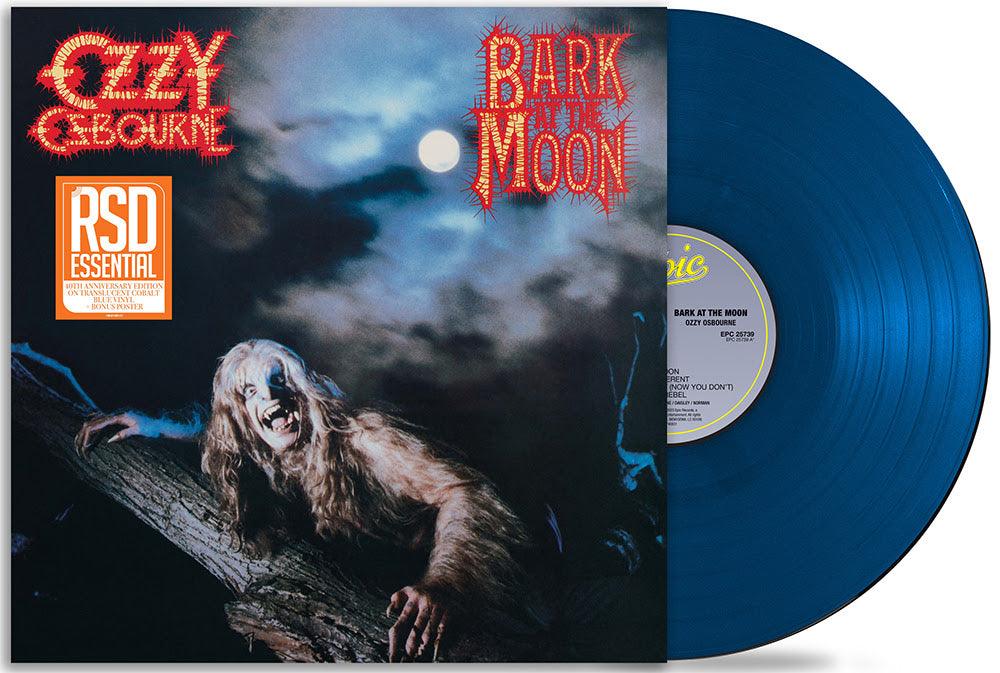 Ozzy Osbourne- Bark At The Moon (RSD Essential Translucent Cobalt Blue Vinyl) - VINYL