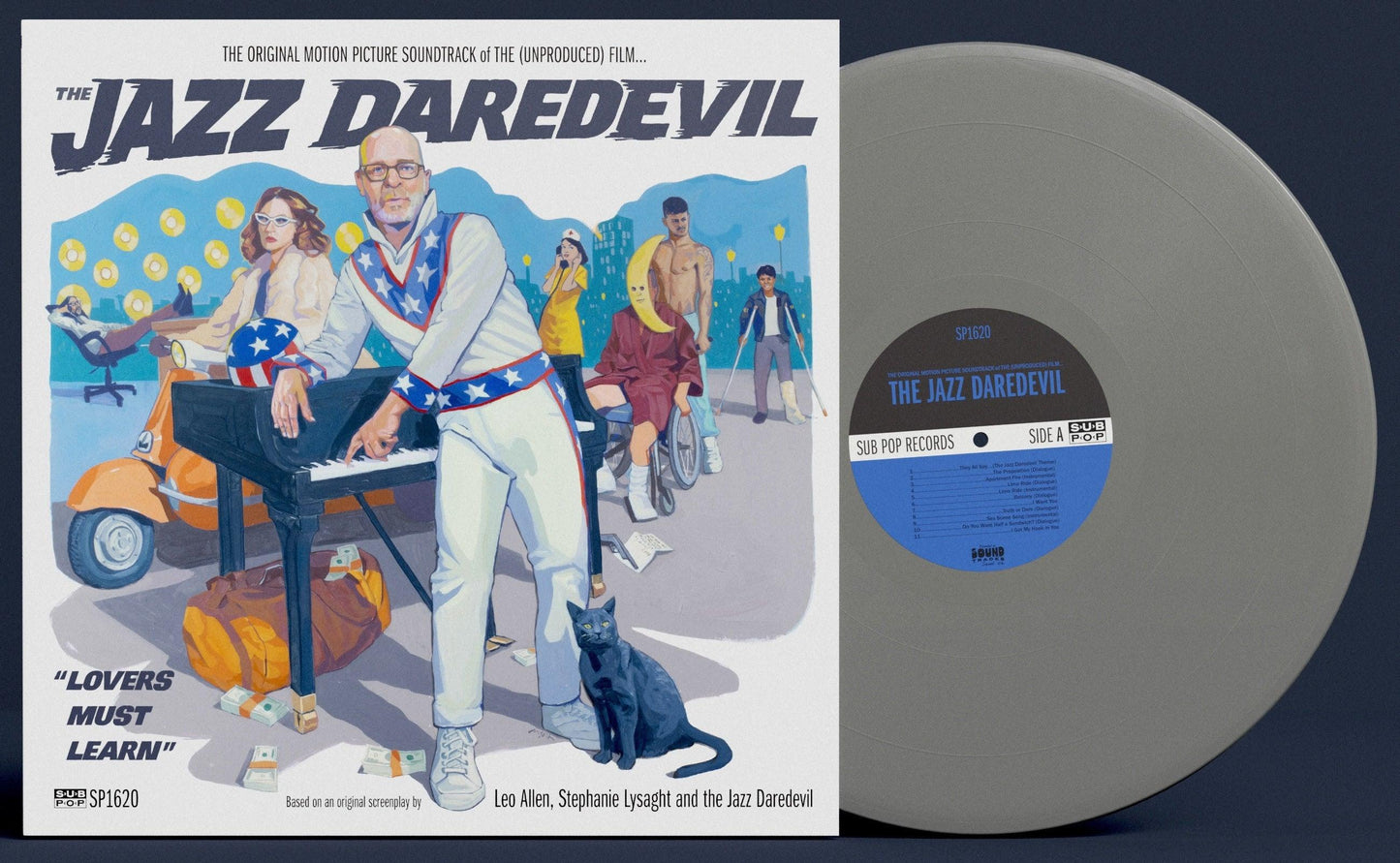 Jon Benjamin- The Original Motion Picture Soundtrack of the (Unproduced) Film…The Jazz Daredevil - VINYL