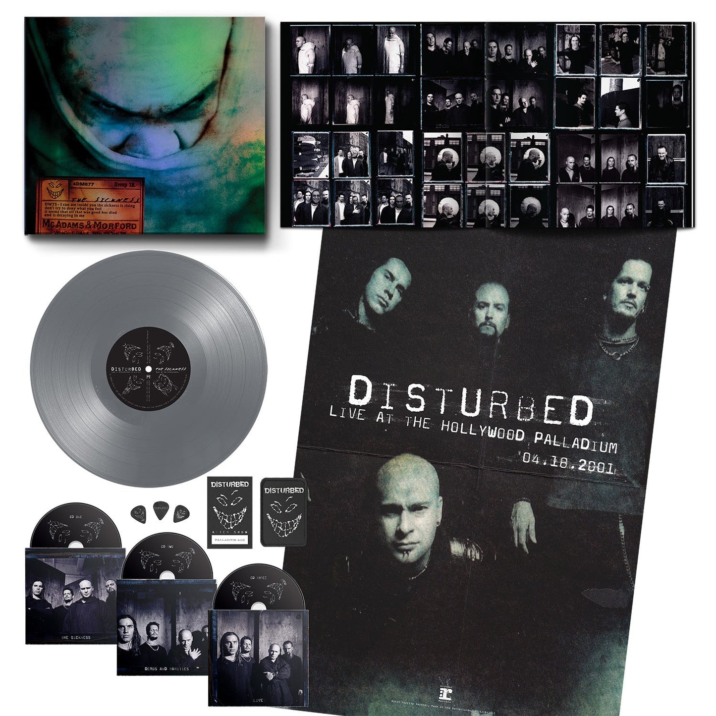 Disturbed- The Sickness (25th Anniversary Edition) (1LP/3CD Boxset) - VINYL