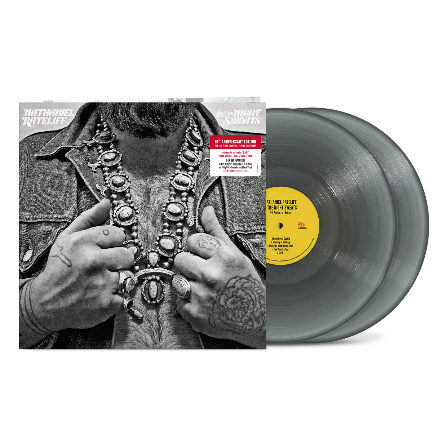 Nathaniel Rateliff & The Night Sweats- Nathaniel Rateliff & The Night Sweats (10th Anniversary) - VINYL