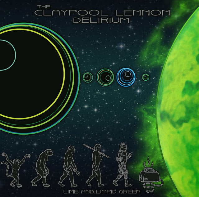 Claypool Lennon Delirium (Primus)- Lime And Limpid Green (10") - VINYL