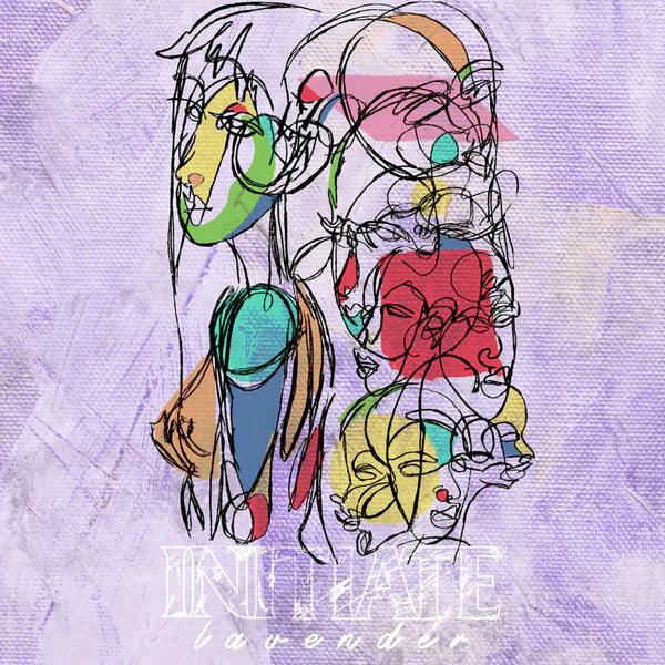 Initiate- Lavender (Purple/White Swirl) - VINYL