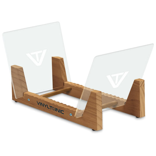 Vinyl Tonic - Teak Display Rack