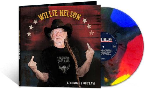 Willie Nelson- Legendary Outlaw (Multi-Color Vinyl) - VINYL
