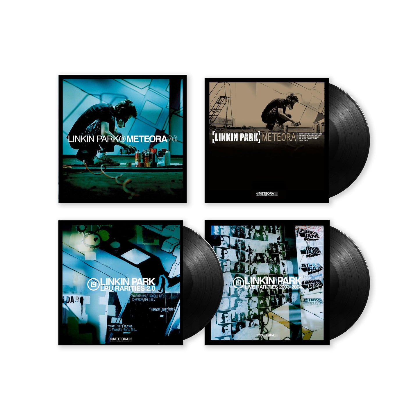 Linkin Park- Meteora: 20th Anniversary Edition (Deluxe 4xLP) - VINYL