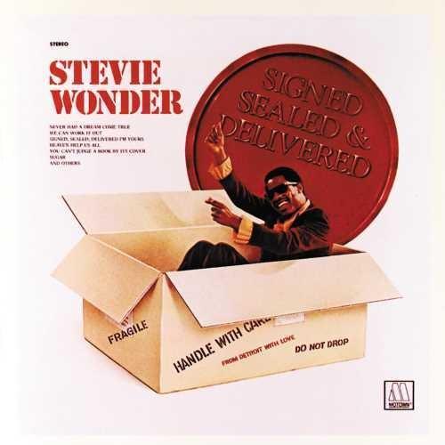 Stevie Wonder- Signed, Sealed & Delivered - VINYL