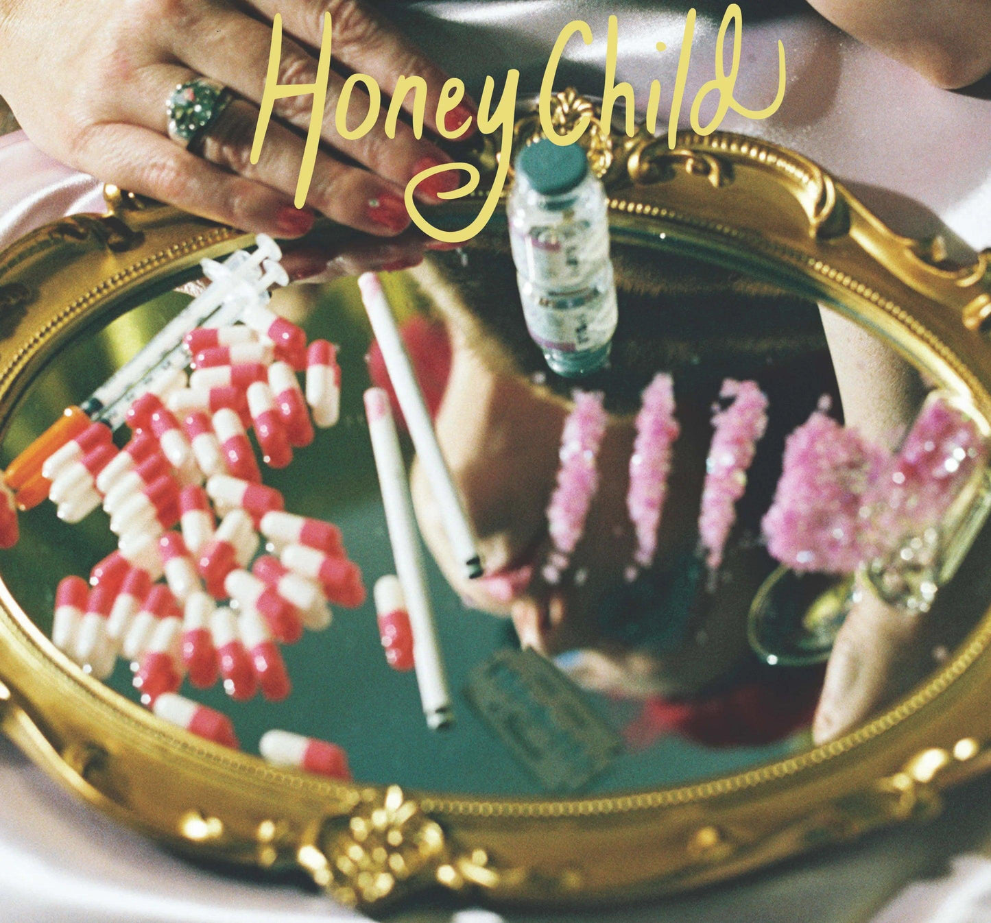 Honey Child- Starving Hearts (Opaque Pink) (In The Q Records) - VINYL