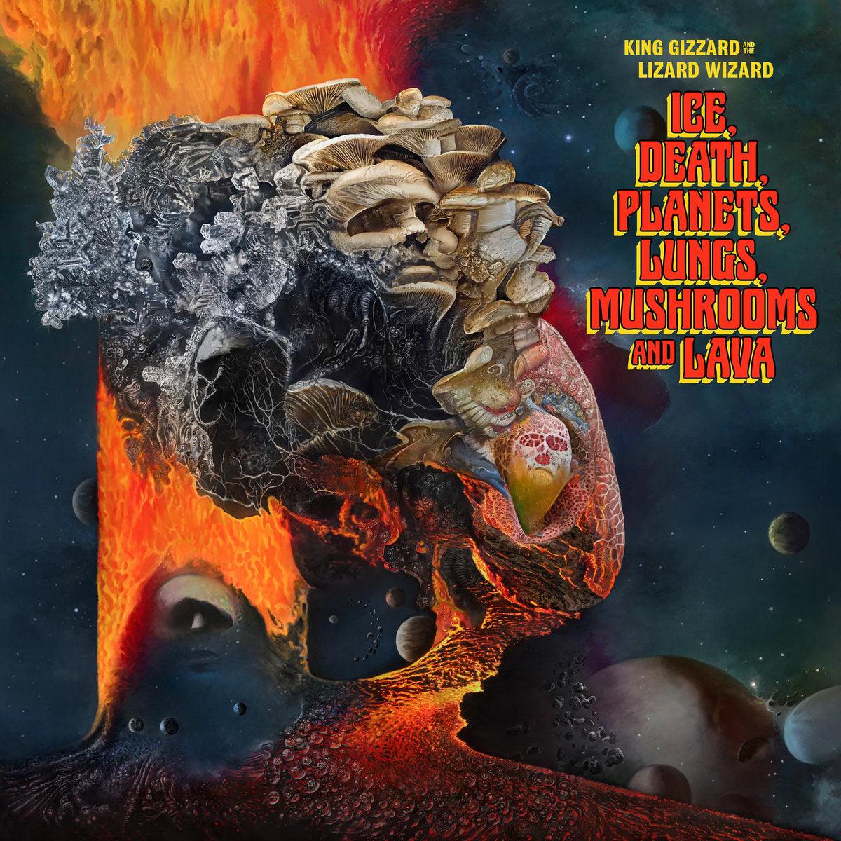 King Gizzard & The Lizard Wizard- Ice, Death, Planets, Lungs, Mushrooms and Lava - VINYL