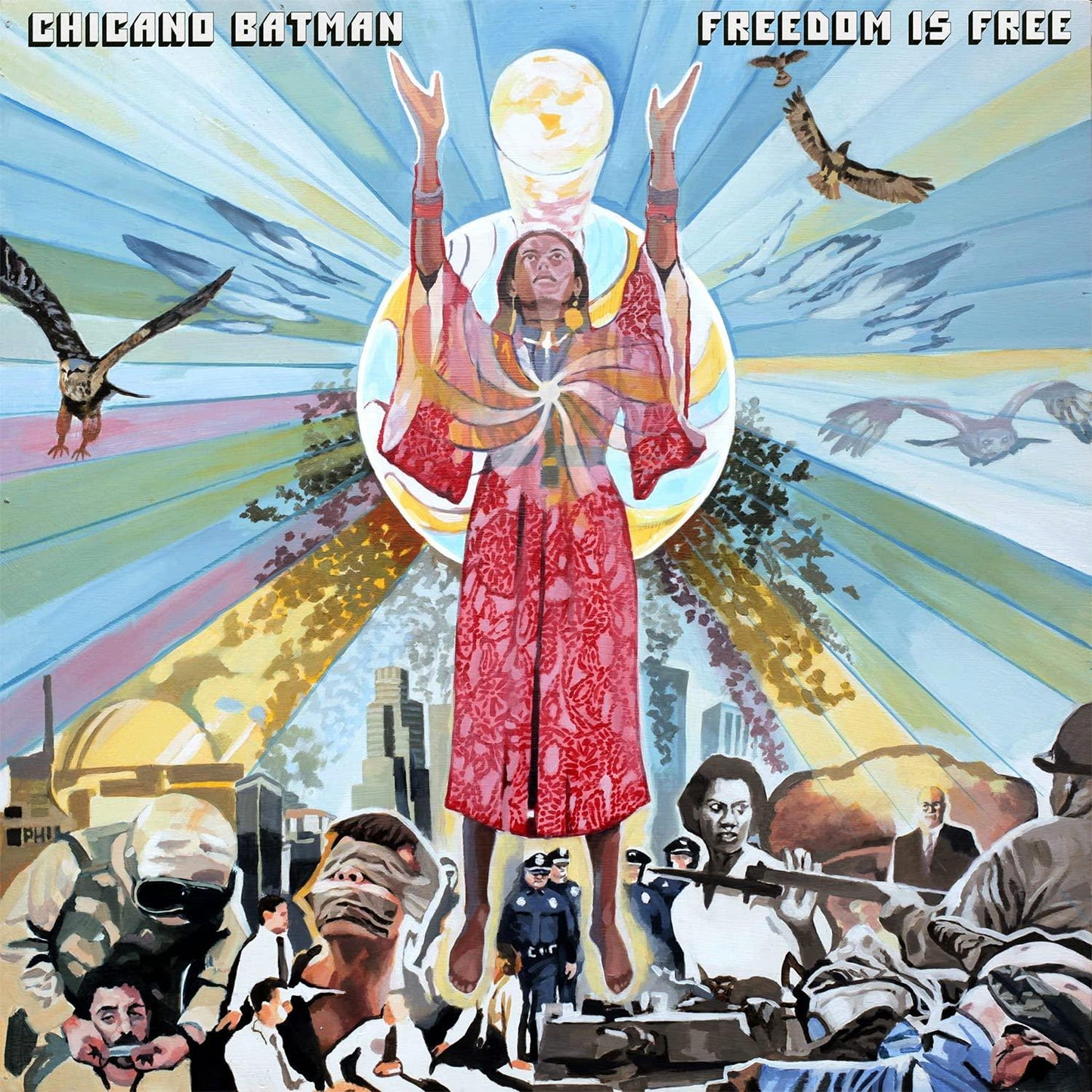 Chicano Batman- Freedom Is Free (Pink & Blue Splatter Vinyl) - VINYL