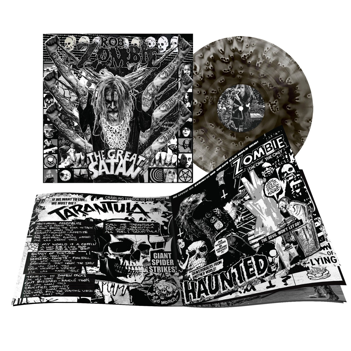 Rob Zombie- The Great Satan (Ghostly Black Vinyl) - VINYL