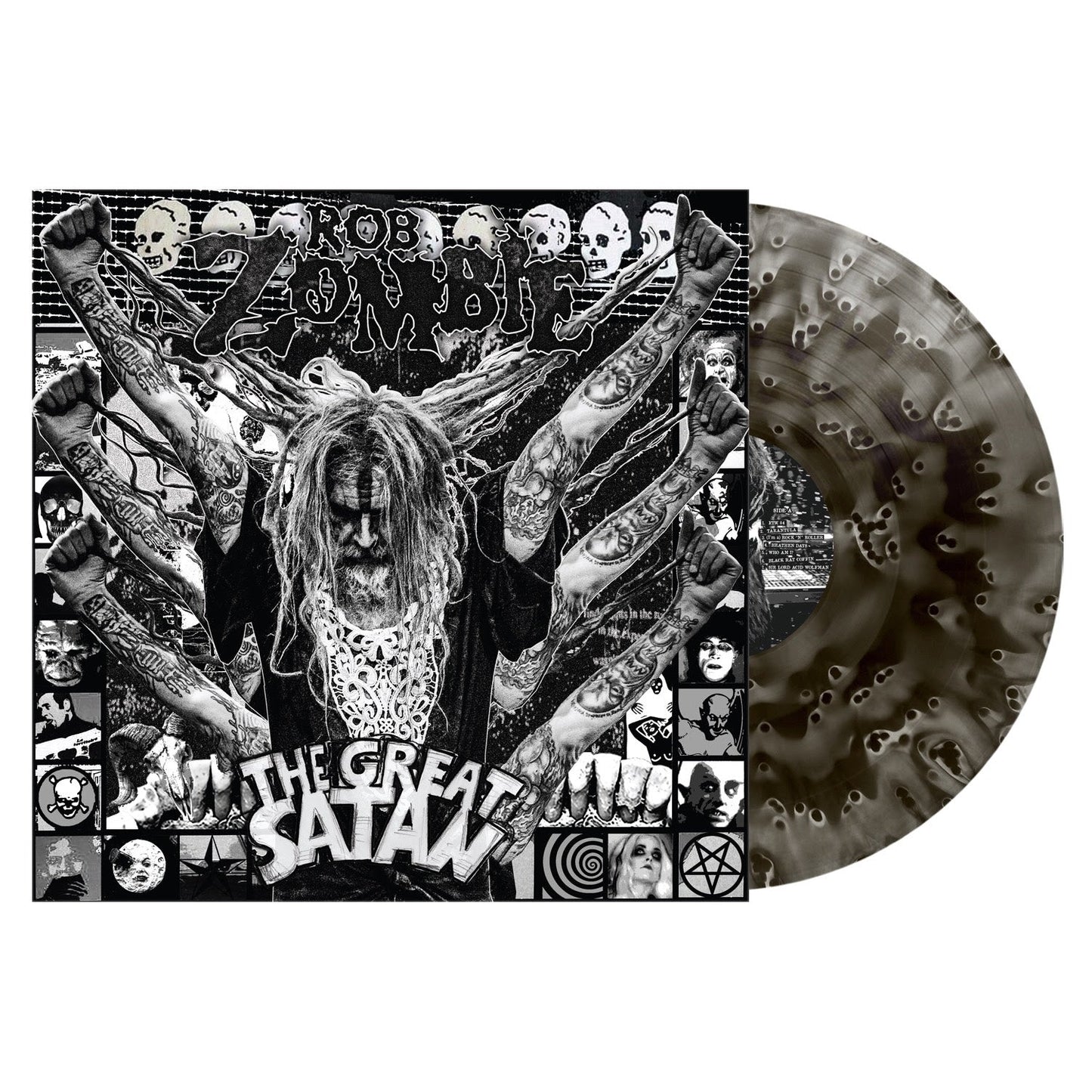 Rob Zombie- The Great Satan (Ghostly Black Vinyl) - VINYL